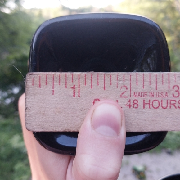 Noritake Spotlite Ebony Black Set Of 2 Wine Water Iced Tea Glasses Goblets - Picture 8 of 11